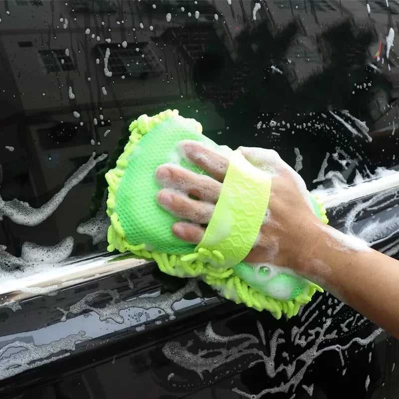 Spugna per detailing esterno auto in microfibra delicata