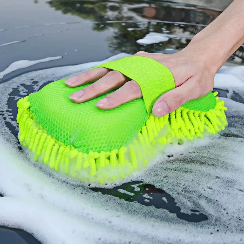 Spugna per detailing esterno auto in microfibra delicata