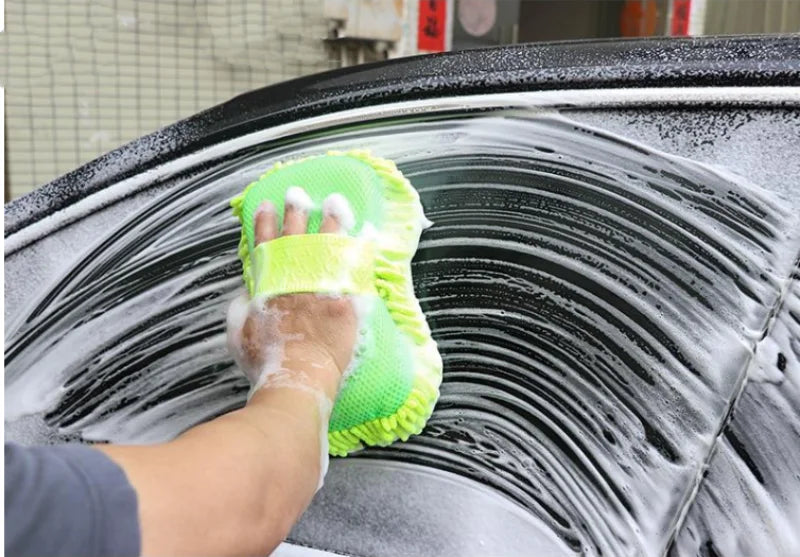 Spugna per detailing esterno auto in microfibra delicata