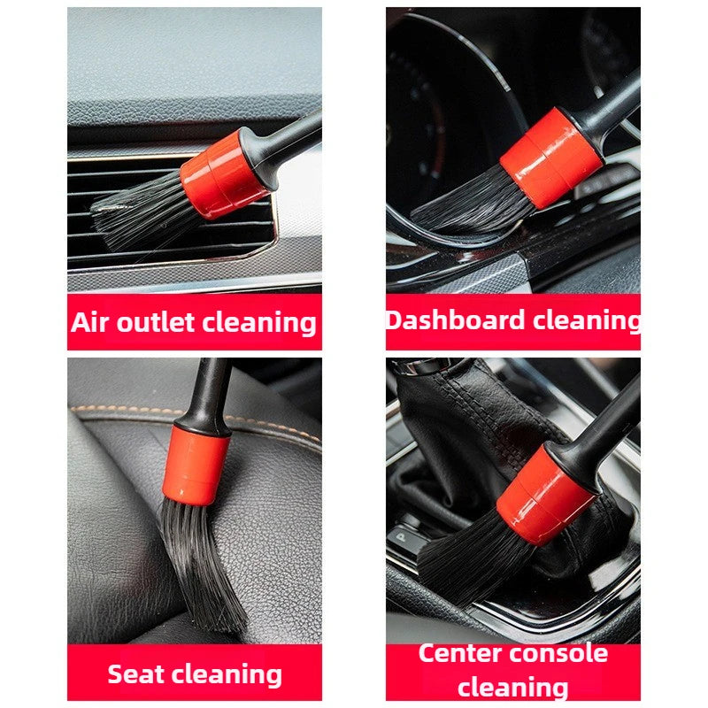 Kit pennelli per detailing interni auto
