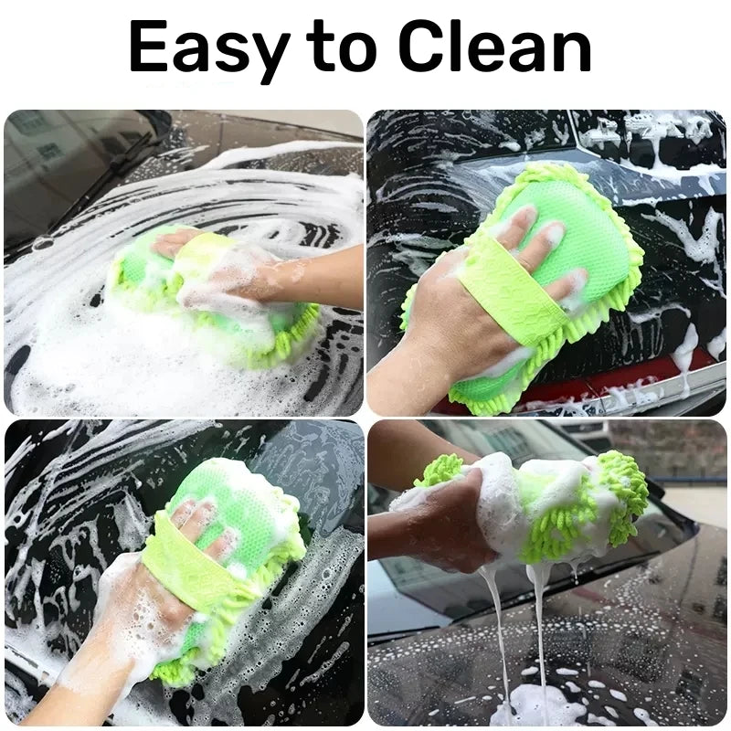 Spugna per detailing esterno auto in microfibra delicata