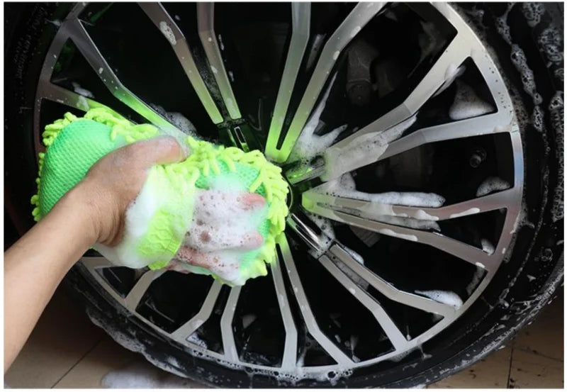 Spugna per detailing esterno auto in microfibra delicata