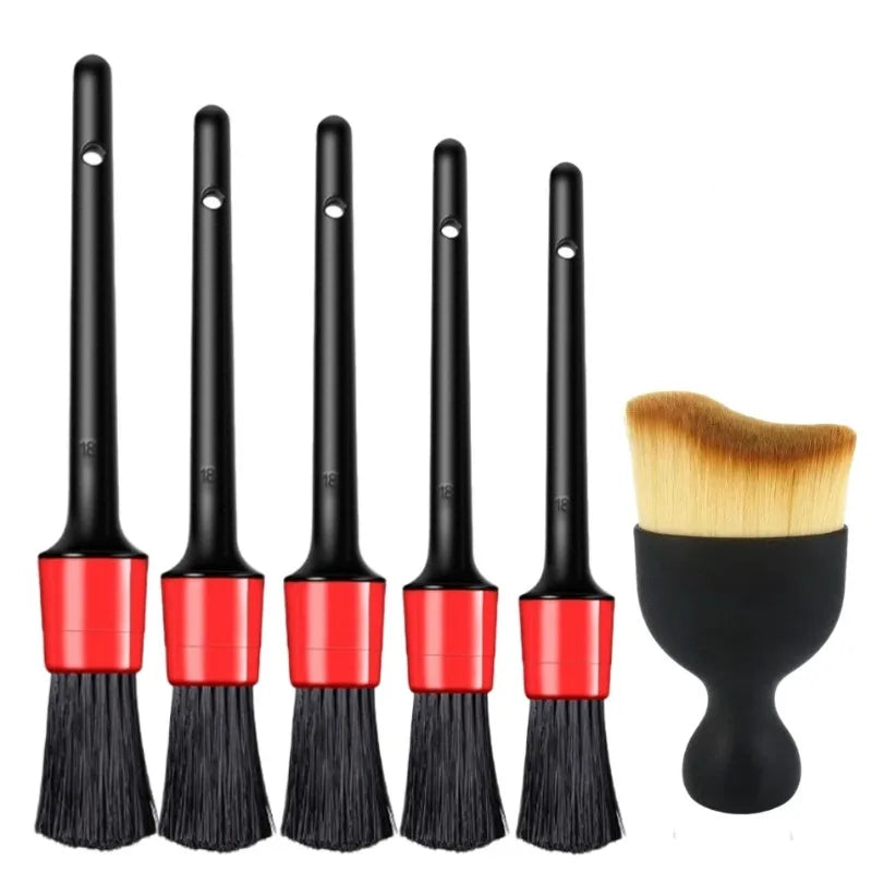 Kit pennelli per detailing interni auto