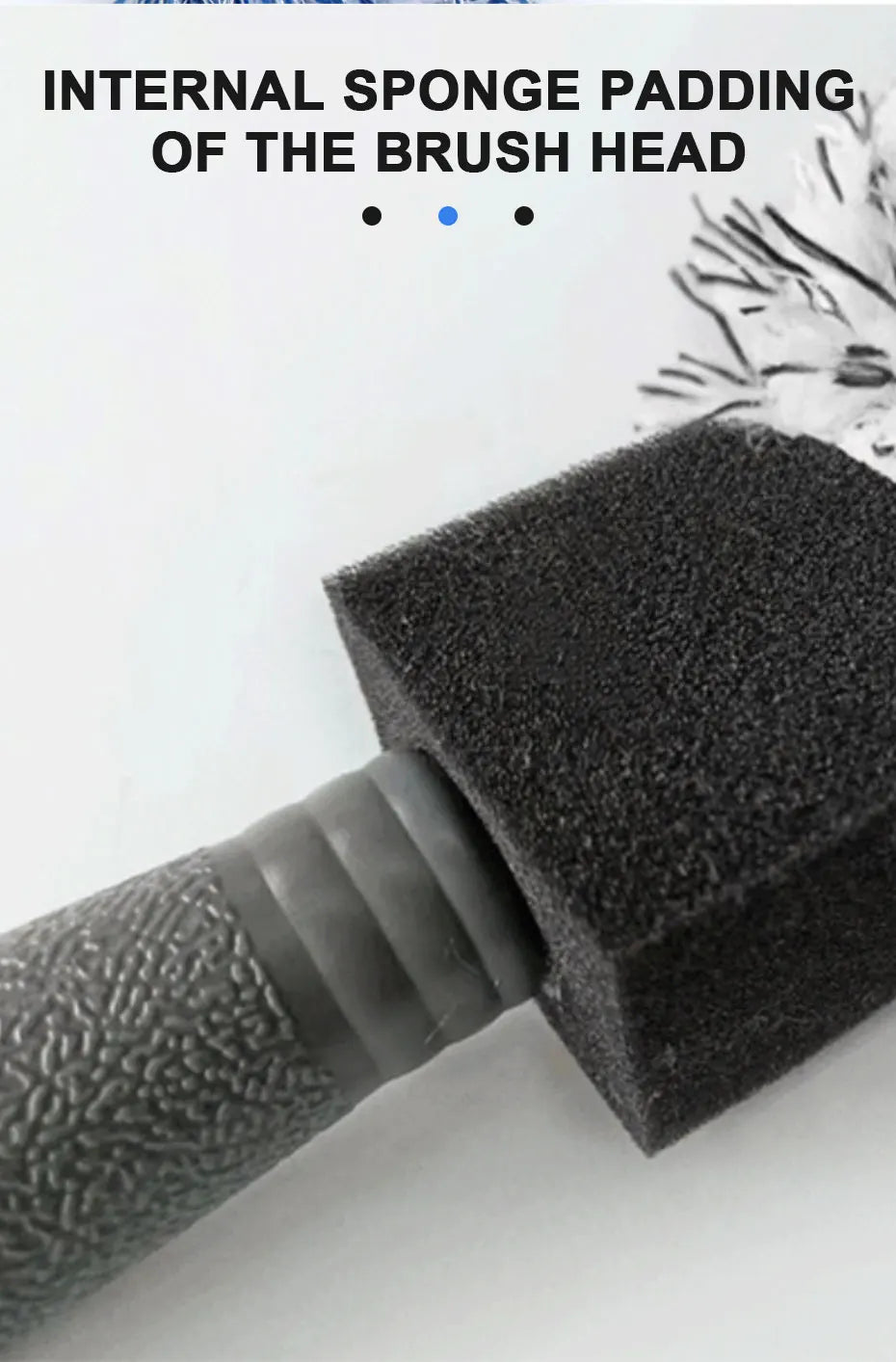 Spazzola per pulizia cerchi dettagliata (detailing)