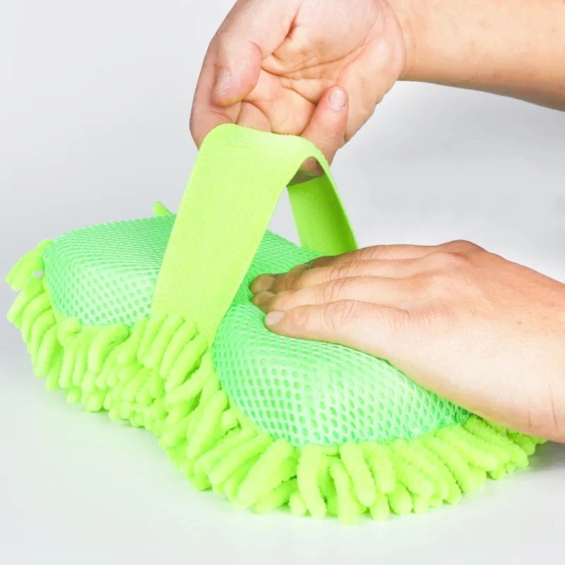 Spugna per detailing esterno auto in microfibra delicata